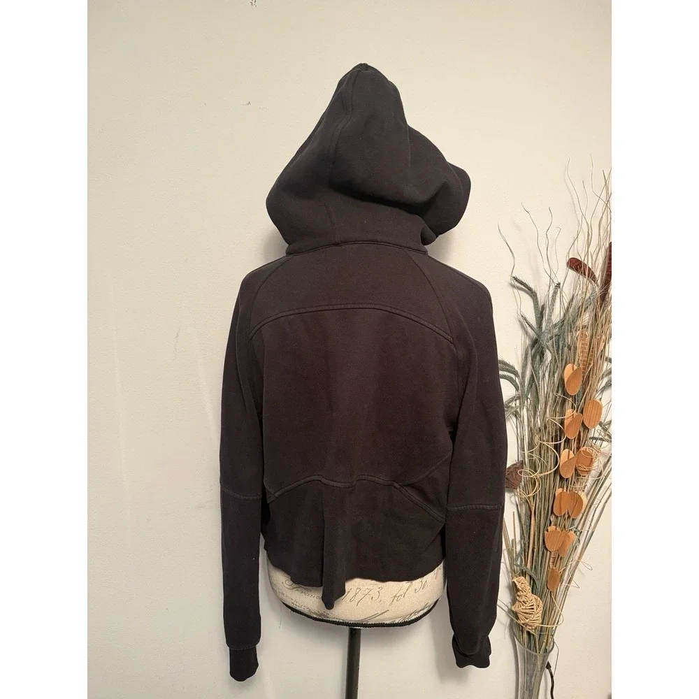 Lululemon Scuba Oversized Half-Zip Hoodie - M/L -‎ Black Fade